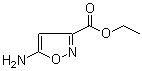 structure of CAS# 485807-08-7, 5-氨基-3-异恶唑羧酸乙酯