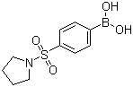 structure of CAS# 486422-57-5, 4-(Pyrrolidin-1-ylsulfonyl)benzeneboronic acid