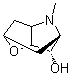 CAS # 487-27-4, (&plusmn;)-Scopoline, rel-(2R,3aS,5R,6R,6aR)-Hexahydro-4-methyl-2,5-methano-2H-furo[3,2-b]pyrrol-6-ol, Oscin, Oscine, Scopolin