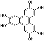 structure of CAS# 4877-80-9, 2,3,6,7,10,11-六羟基三亚苯
