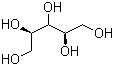structure of CAS# 488-81-3, D-(+)-阿拉伯糖醇