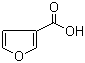 structure of CAS# 488-93-7, 3-Furoic acid