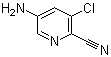 structure of CAS# 488713-31-1, 5-氨基-3-氯-2-吡啶甲腈
