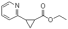 CAS # 4903-95-1, 2-(2-Pyridinyl)cyclopropanecarboxylic acid ethyl ester