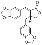 structure of CAS# 493-95-8, 桧脂素