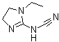 (1-Ethyl-4,5-dihydro-1H-imidazol-2-yl)cyanamide molecular structure (CAS 49552-13-8)