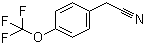 4-(Trifluoromethoxy)phenylacetonitrile  molecular structure (CAS 49561-96-8)