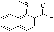 CAS 登录号：49571-51-9, 1-(甲硫基)-2-萘甲醛