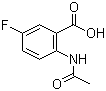 structure of CAS# 49579-56-8, 2-乙酰氨基-5-氟苯甲酸