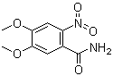 4,5-Dimethoxy-2-nitrobenzamide molecular structure (CAS 4959-60-8)