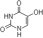 structure of CAS# 496-76-4, 5-Hydroxyuracil