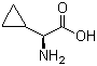 structure of CAS# 49606-99-7, L-环丙基甘氨酸