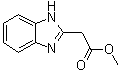 structure of CAS# 49672-05-1, Methyl benzimidazole-2-acetate