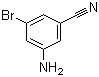 structure of CAS# 49674-16-0, 5-氨基-3-溴苯甲腈