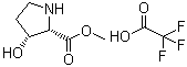 CAS 登录号：496841-09-9, (3R)-3-羟基-L-脯氨酸甲酯三氟乙酸盐