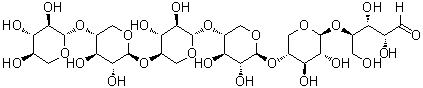 CAS 登录号：49694-21-5, 木六糖