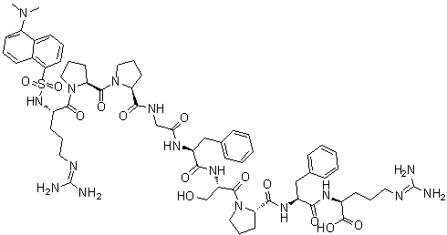 CAS 登录号：49745-27-9, 丹磺酰血管舒缓激肽