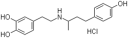 structure of CAS# 49745-95-1, Dobutamine hydrochloride