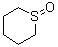 CAS # 4988-34-5, Tetrahydro-2H-thiopyran-1-one, Tetrahydrothiopyran 1-oxide, Tetrahydrothiopyran oxide, Thiacyclohexane 1-oxide, Thiacyclohexane monoxide, Thiane 1-oxide, Thiane S-oxide