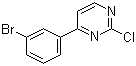 CAS # 499195-47-0, 4-(3-Bromophenyl)-2-chloropyrimidine