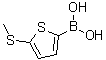 CAS # 499769-93-6, 5-(Methylthio)thien-2-ylboronic acid, (5-Methylsulfanyl-2-thienyl)boronic acid