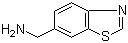 structure of CAS# 499770-92-2, 1,3-Benzothiazol-6-ylmethylamine