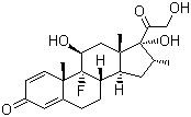 structure of CAS# 50-02-2, 地塞米松