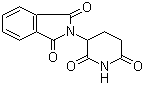 structure of CAS# 50-35-1, Thalidomide