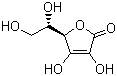 structure of CAS# 50-81-7, L(+)-Ascorbic acid