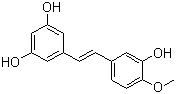 CAS # 500-65-2, Rhapontigenin, (E)-5-[2-(3-Hydroxy-4-methoxyphenyl)ethenyl]-1,3-benzenediol