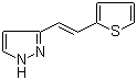 CAS # 500128-99-4, 3-[2-(2-Thienyl)ethenyl]-1H-pyrazole