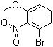 structure of CAS# 500298-30-6, 3-Bromo-2-nitroanisole