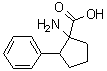 CAS 登录号：5007-32-9, 1-氨基-2-苯基环戊烷羧酸