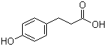 structure of CAS# 501-97-3, 对羟基苯丙酸