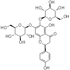 CAS # 501434-65-7, (2S)-6,7-Bis(beta-D-glucopyranosyloxy)-2,3-dihydro-5-hydroxy-2-(4-hydroxyphenyl)-4H-1-benzopyran-4-one
