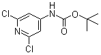 structure of CAS# 501907-61-5, 2,6-二氯吡啶-4-氨基甲酸叔丁酯