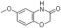 structure of CAS# 5023-12-1, 6-甲氧基-4H-苯并[1,4]恶嗪-3-酮