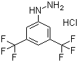 structure of CAS# 502496-23-3, 3,5-二三氟甲基苯肼盐酸盐