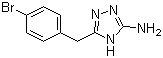 CAS # 502685-91-8, 5-(4-Bromobenzyl)-4H-1,2,4-triazol-3-amine