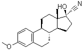 CAS # 50304-31-9, (17beta)-17-Hydroxy-3-methoxyestra-1,3,5(10)-triene-17-carbonitrile