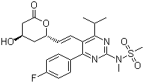 structure of CAS# 503610-43-3, Rosuvastatin-5S-lactone