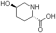 CAS 登录号：50439-45-7, (2S,5R)-反式-5-羟基哌啶-2-甲酸