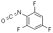 structure of CAS# 50528-80-8, 2,4,6-三氟苯基异氰酸酯