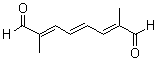 structure of CAS# 5056-17-7, (E,E,E)-2,7-Dimethyl-2,4,6-octatrien-1,8-dial