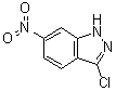 structure of CAS# 50593-68-5, 3-Chloro-6-nitro-1H-indazole