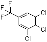 structure of CAS# 50594-82-6, 3,4,5-三氯三氟甲苯
