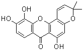 structure of CAS# 50597-93-8, 异巴西红厚壳素