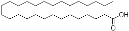 Octacosanoic acid molecular structure (CAS 506-48-9)