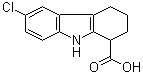 structure of CAS# 50639-66-2, 6-氯-2,3,4,9-四氢-1H-咔唑-1-甲酸