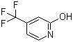 structure of CAS# 50650-59-4, 2-羟基-4-(三氟甲基)吡啶